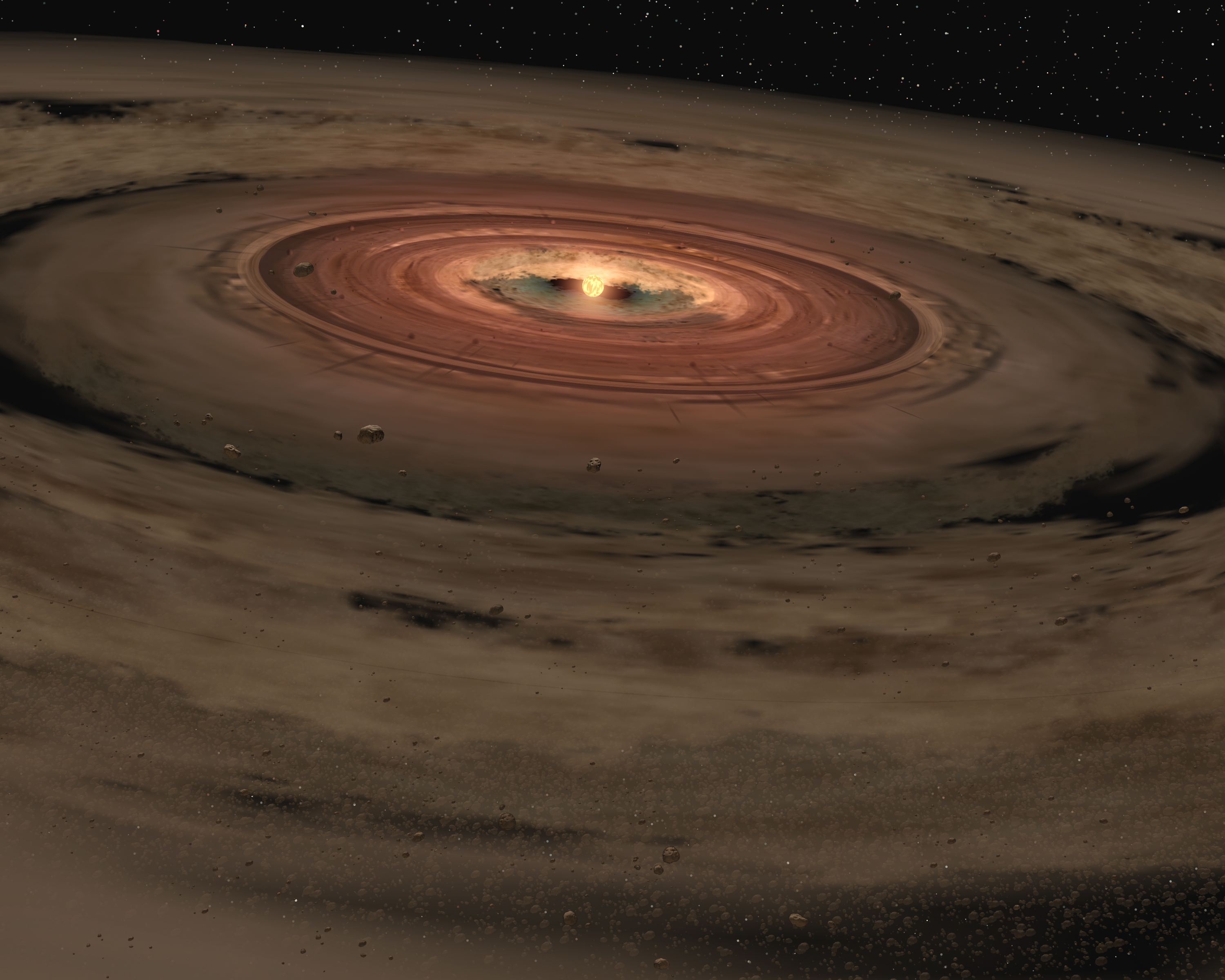 Brown dwarf OTS 44 with disc