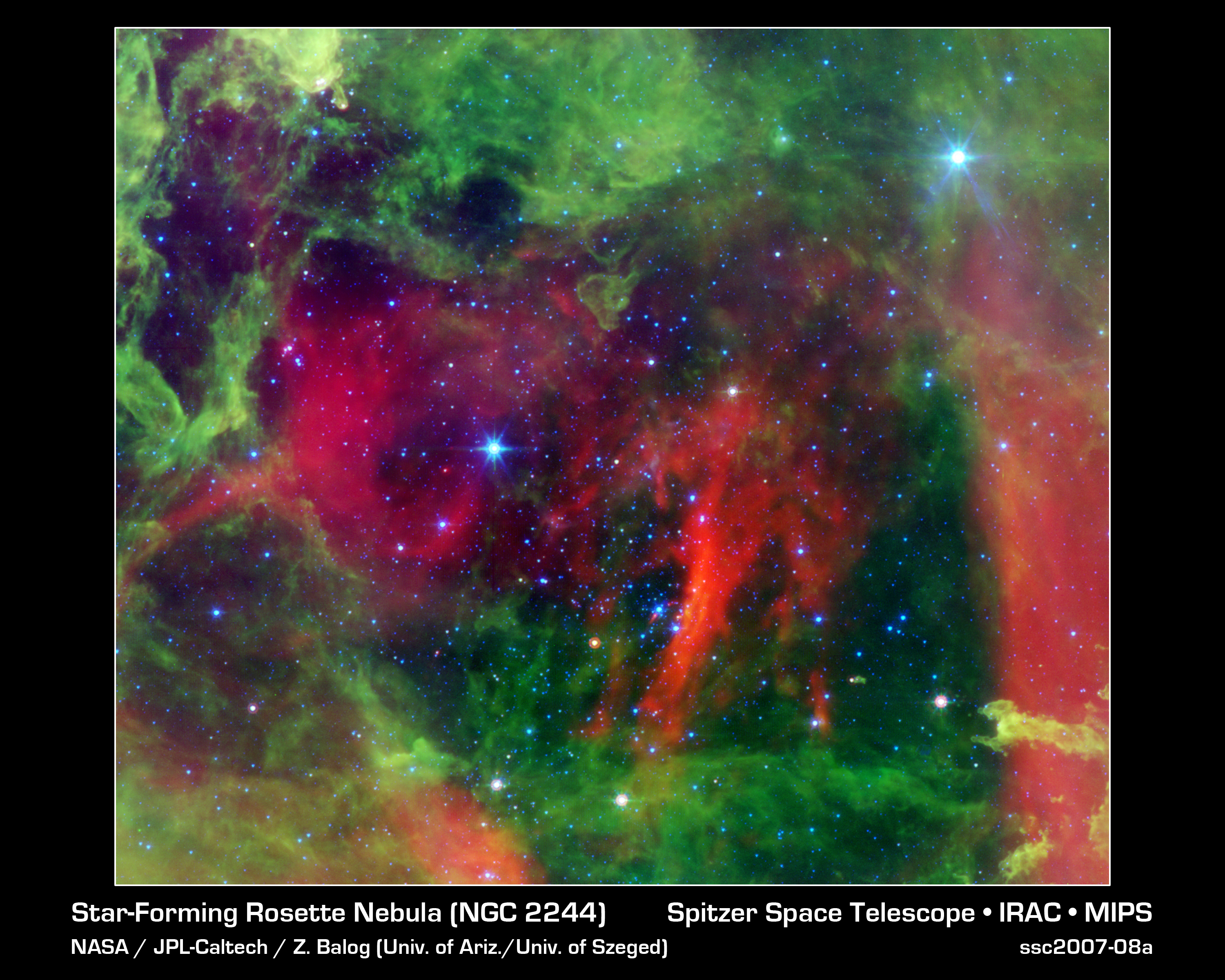 Heart of the Rosette Nebula