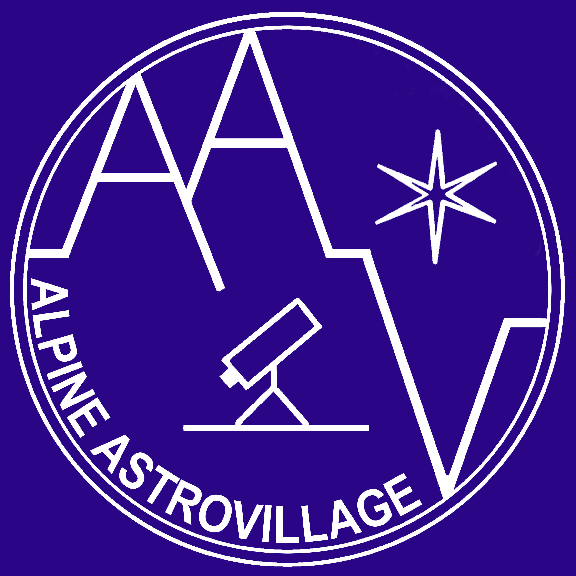 Logo of the Alpine Astrovillage