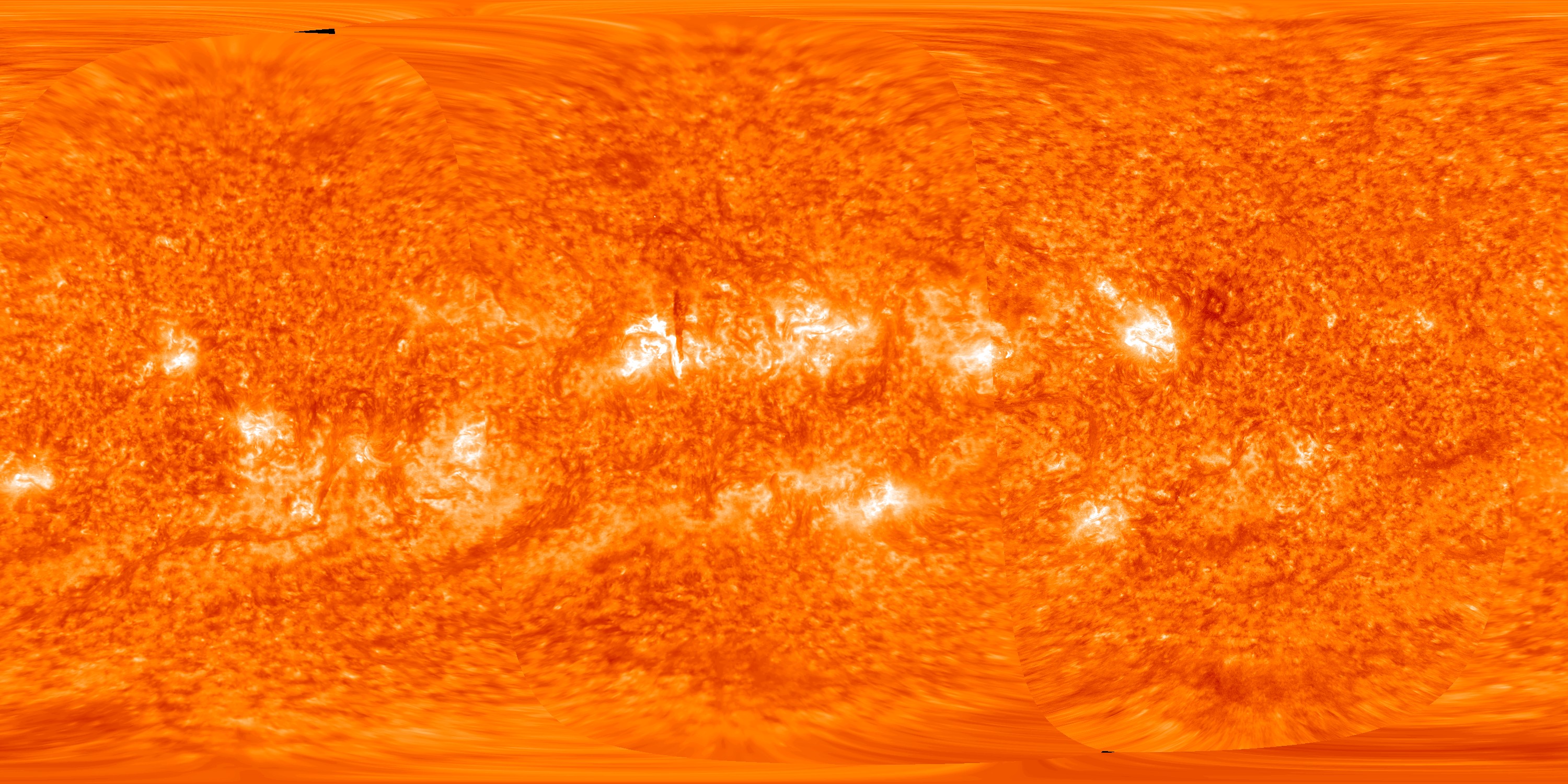Map of the full sun