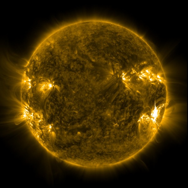 Massive X-Class Flare Released on June 6 (full disk) - Flickr - NASA Goddard Photo and Video