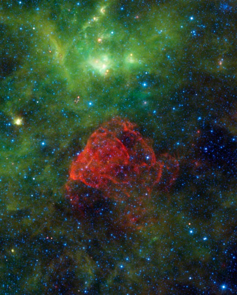 Puppis A - WISE - 609623main pia14884-full full