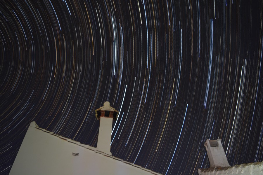 Startrails in Málaga