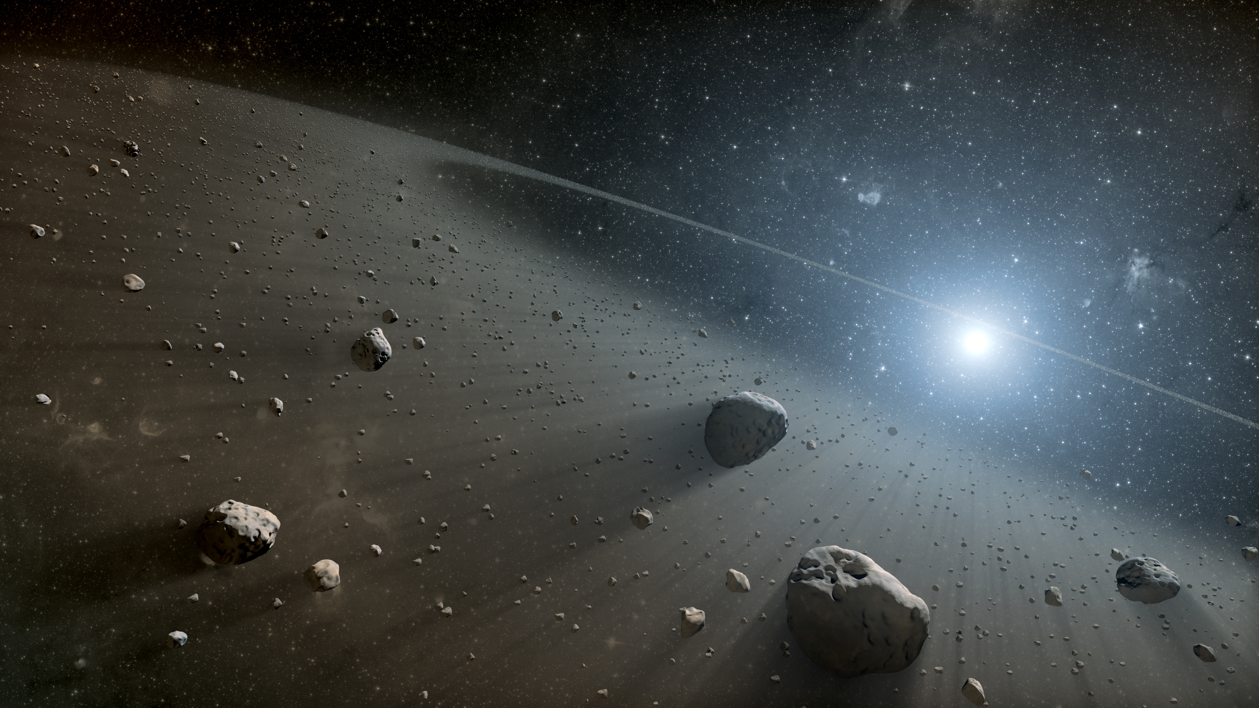 Rocky Ring of Debris Around Vega