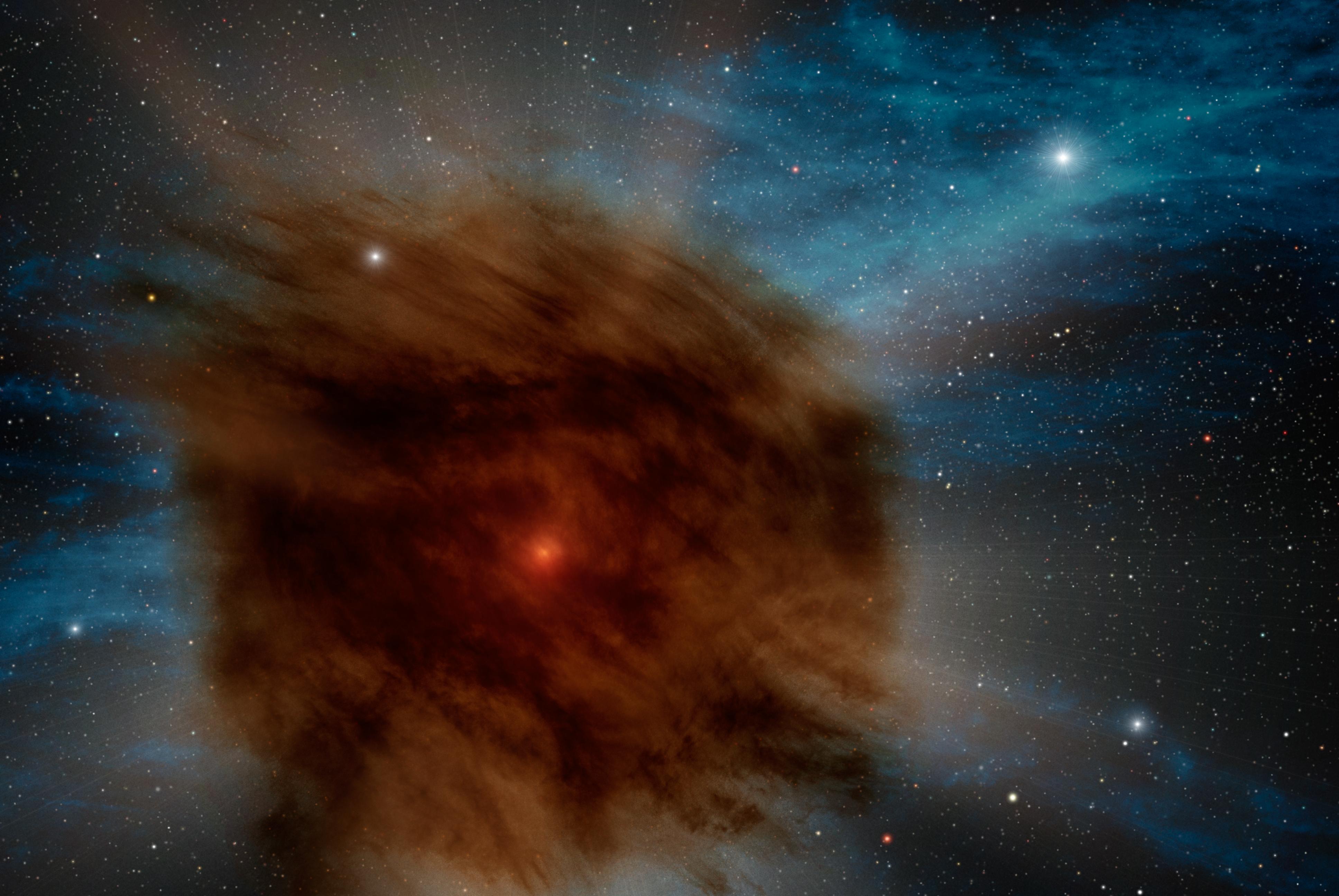 Spitzer Dust Supernova