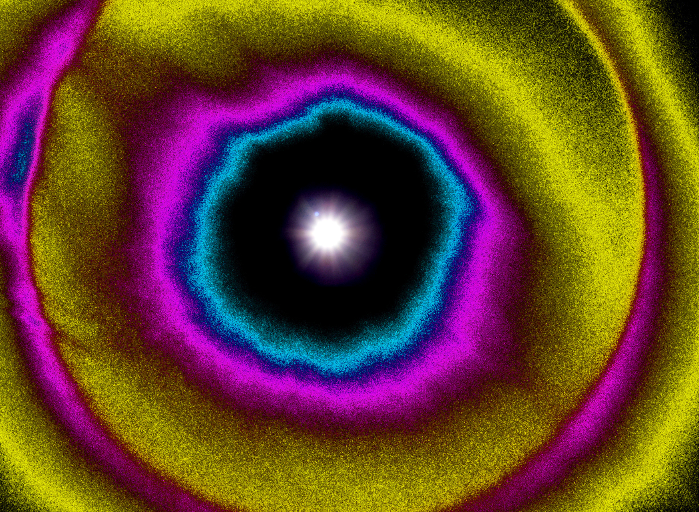 Sun Halo Abstract