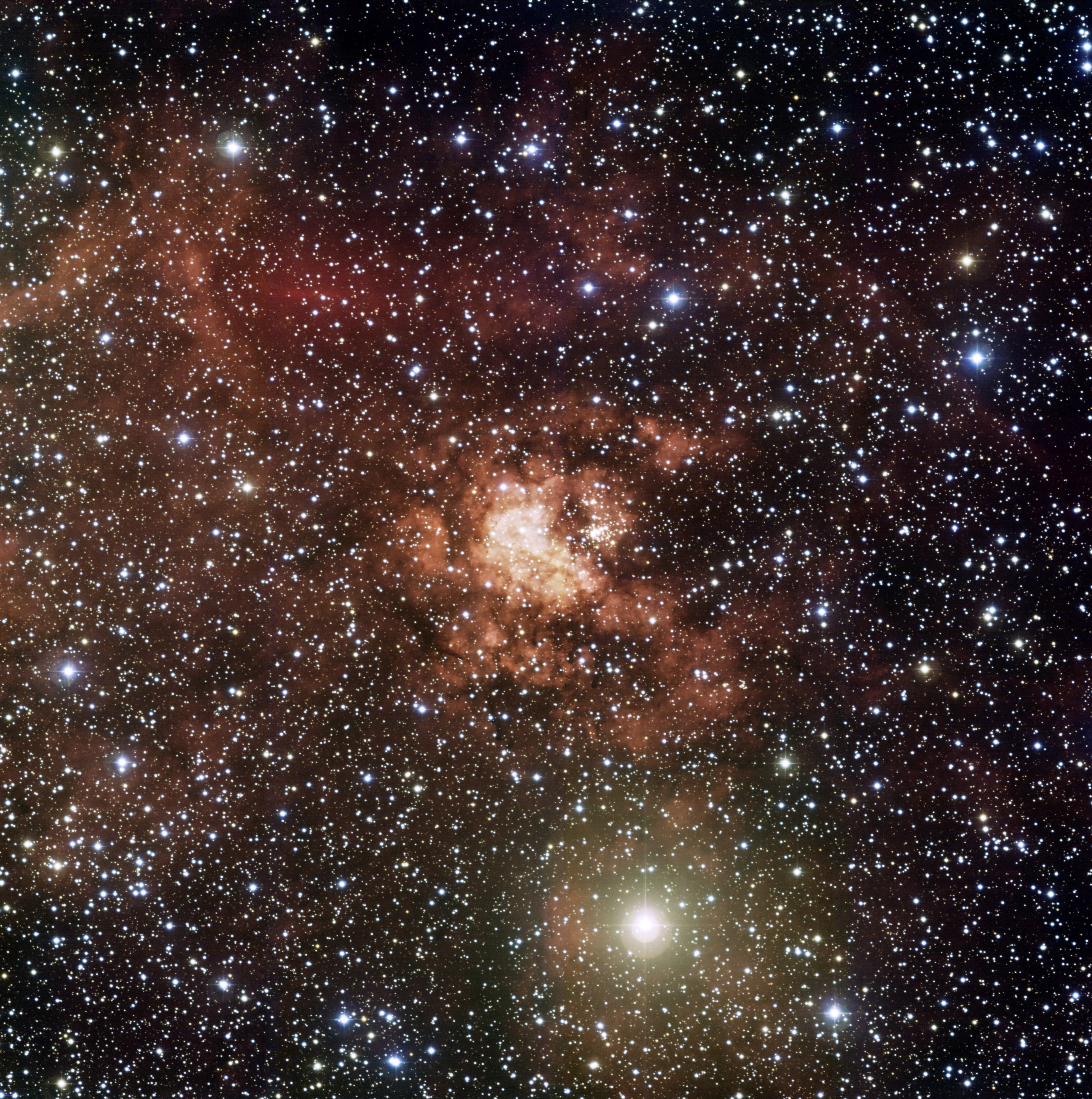 Stellar nursery Gum 29 aka RCW 49