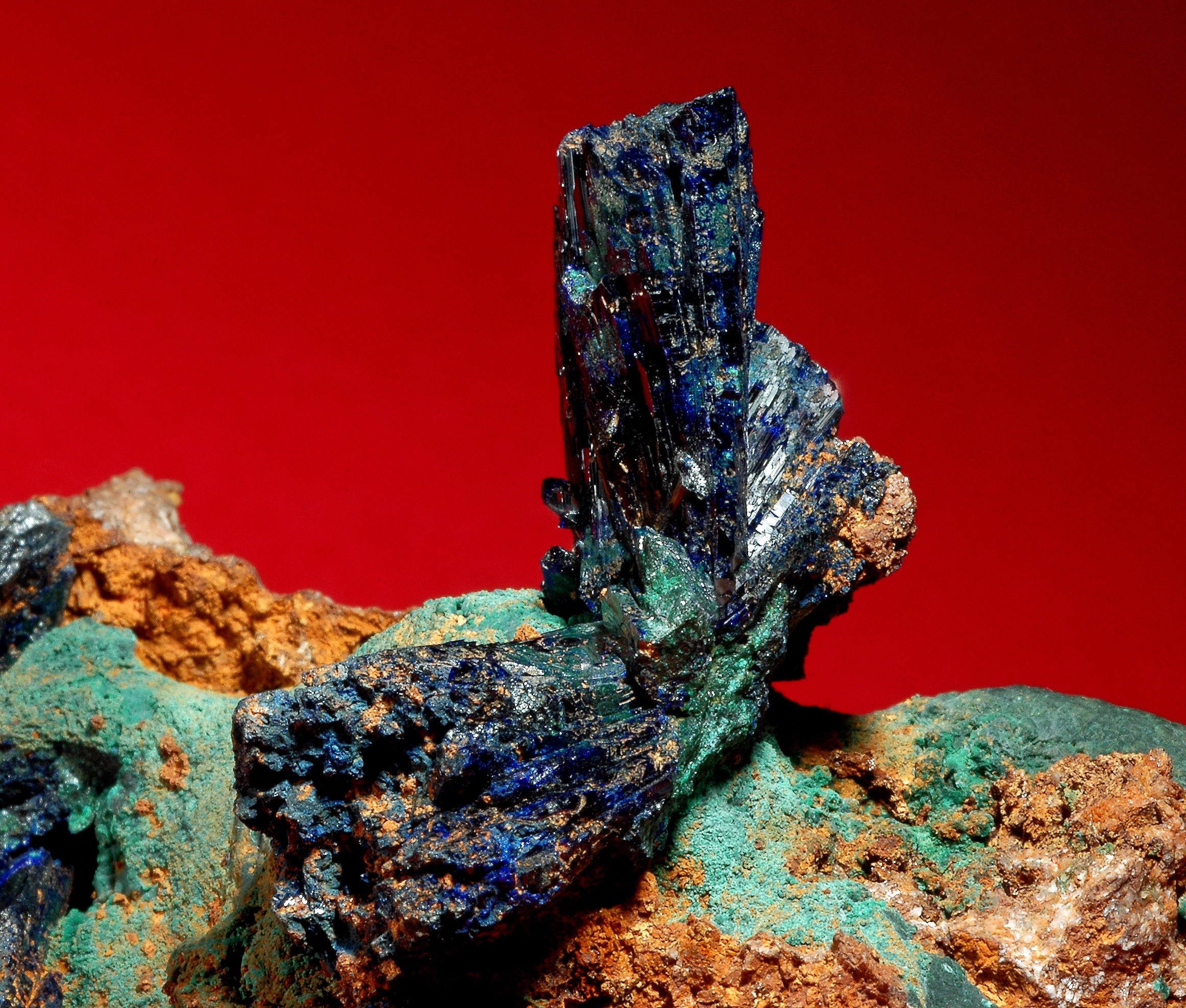 Azurite (Touissit - Maroc) 