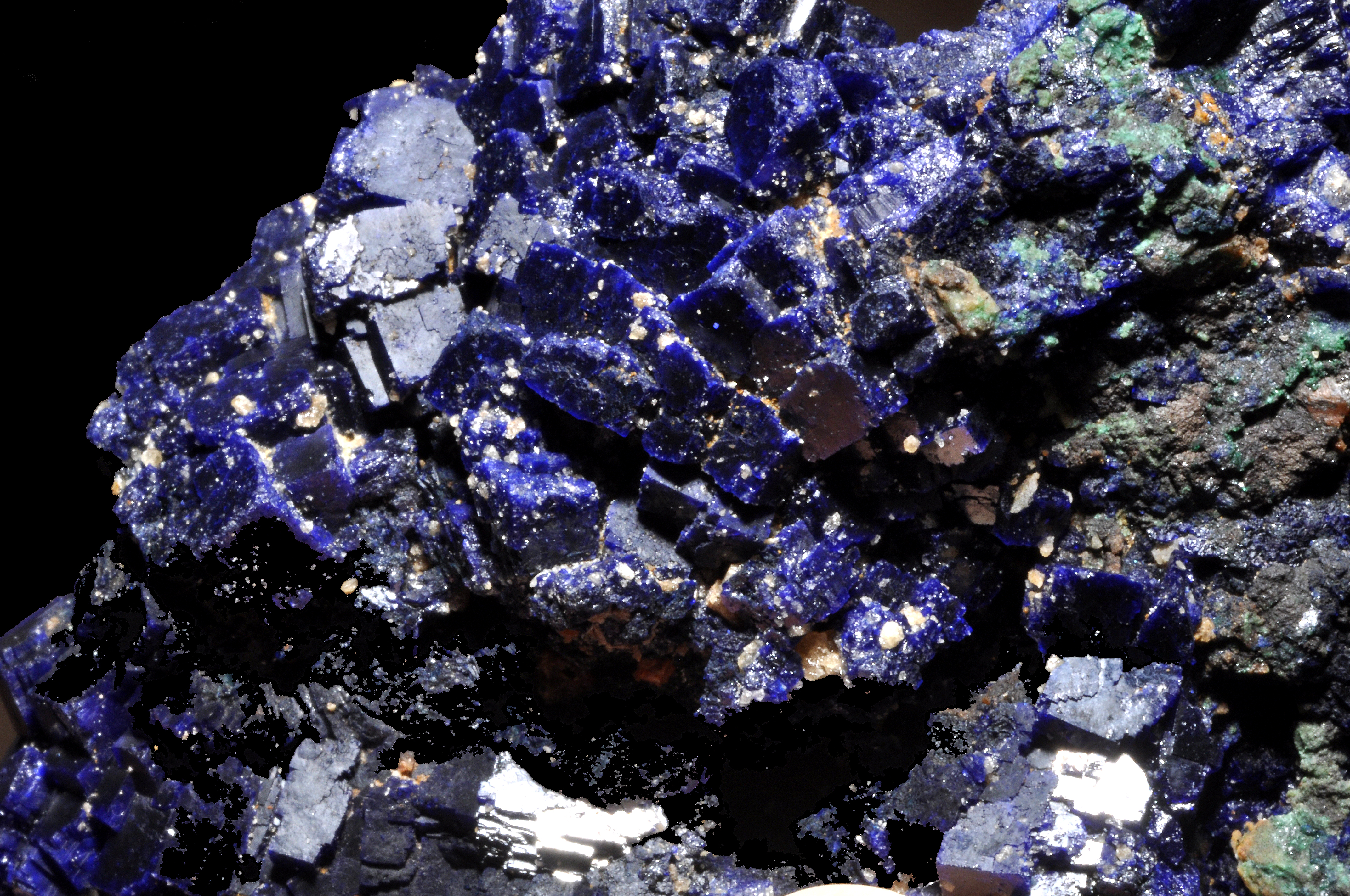 Azurite cristallisée (Chine) 1 