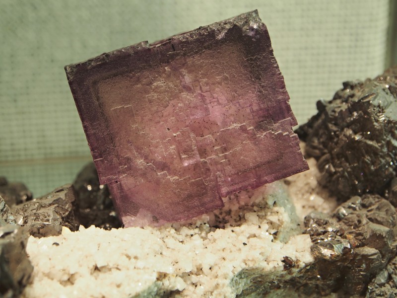 Fluorite on Sphalerite Specimen 2
