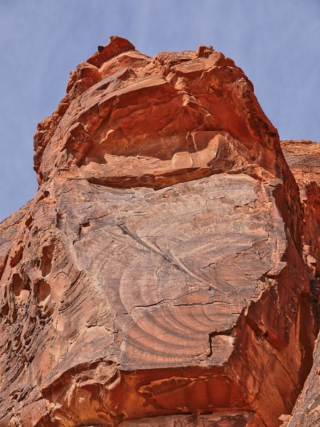 Liesegang rings - Aztec Sandstone