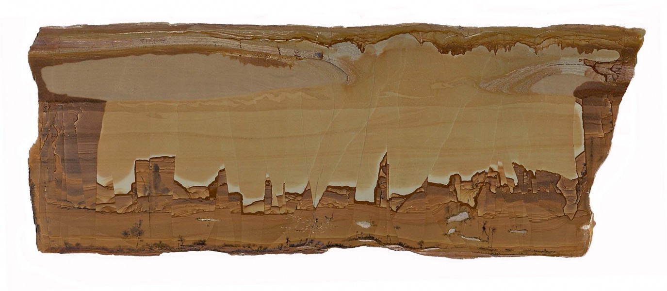 Pietra Paesina di Firenze 260x95 mm.
