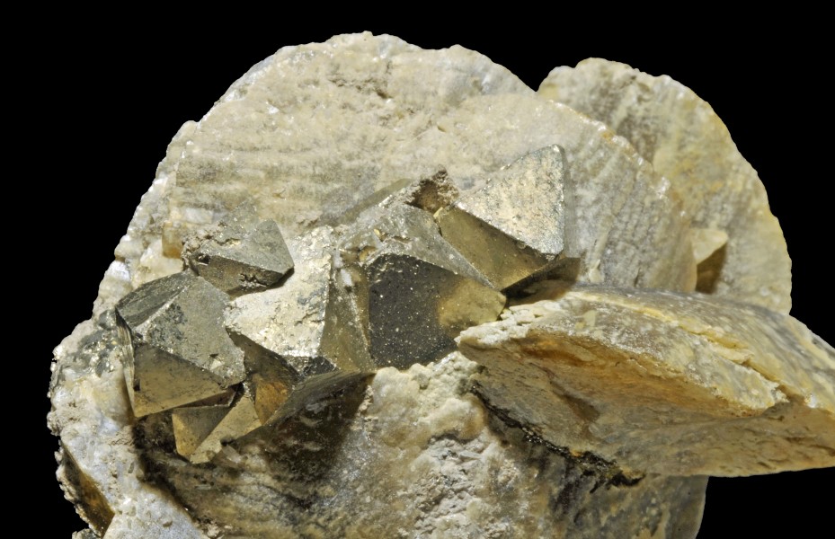 Pyrite, sidérite