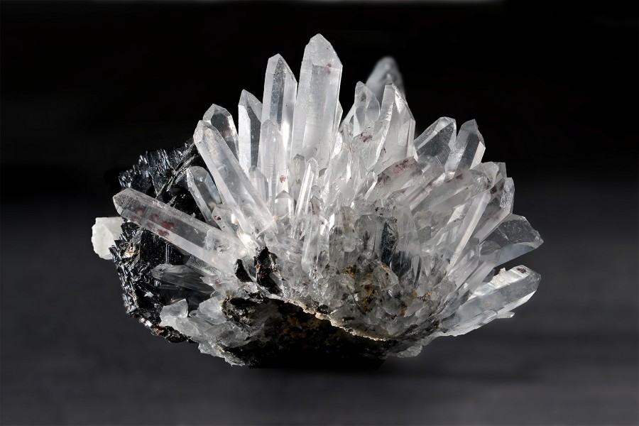 Quartz, Sphalerite, Pyrite, Mangano Calcite, Rhodochrosite 1