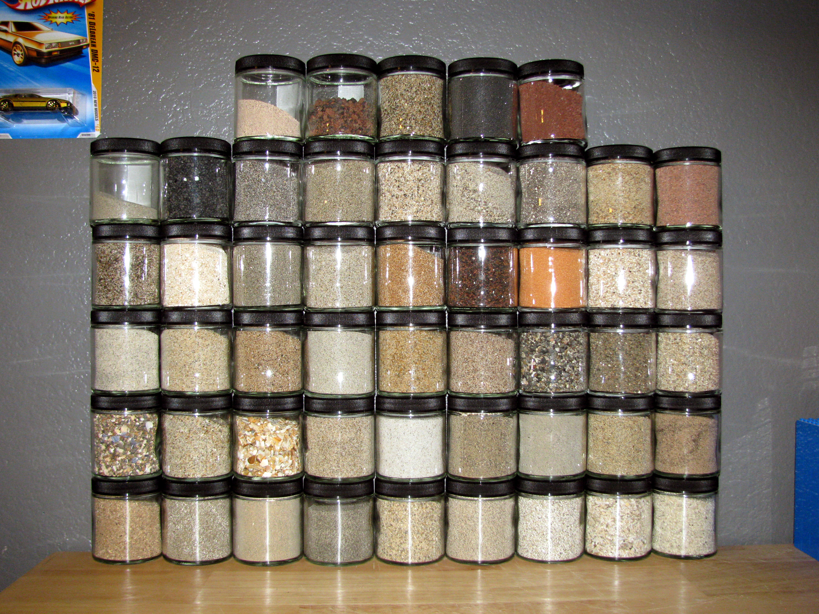 Sand Collection as of 18 July 2010
