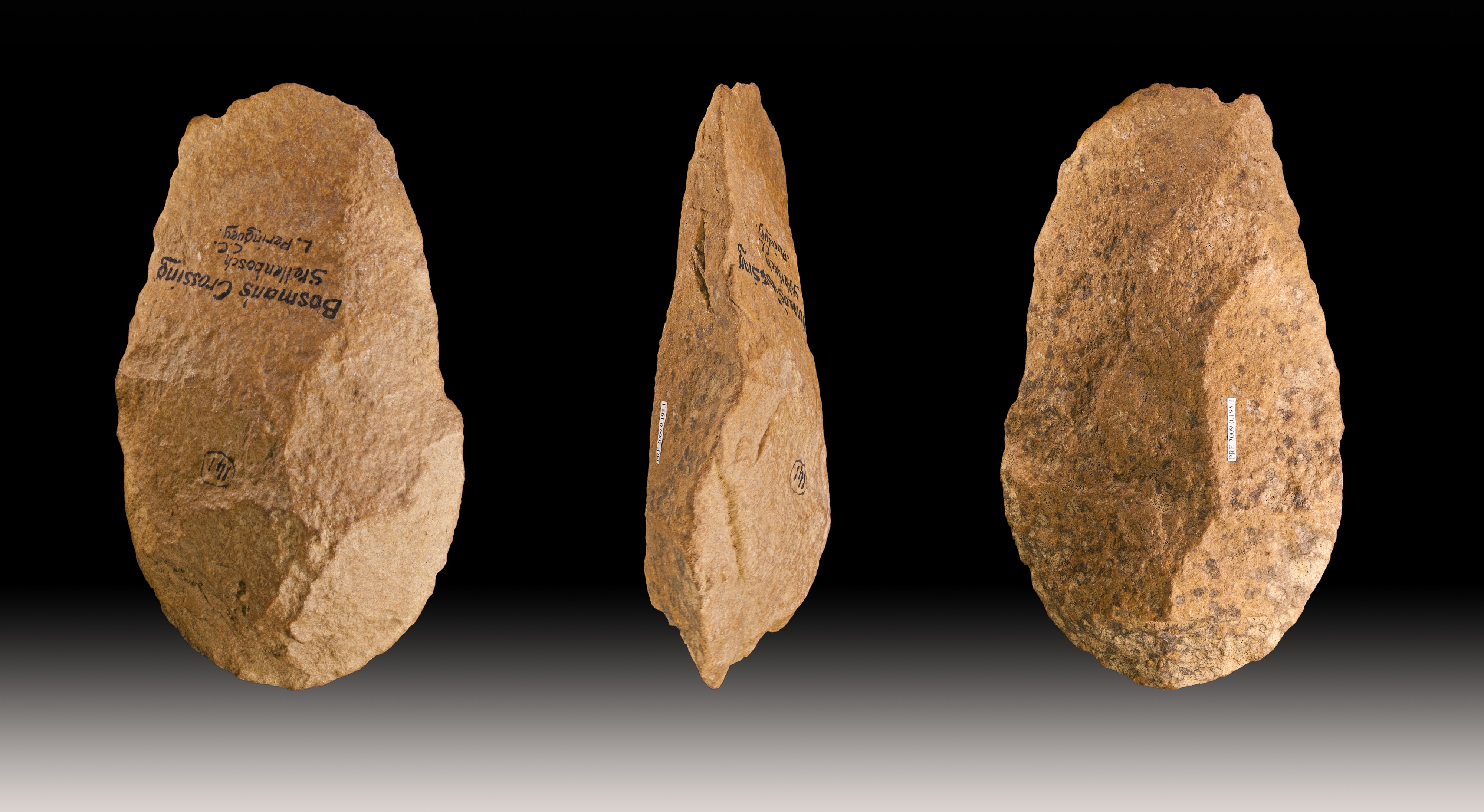 Biface Stellenbosch MHNT PRE 2009.0.195.1 Global fond