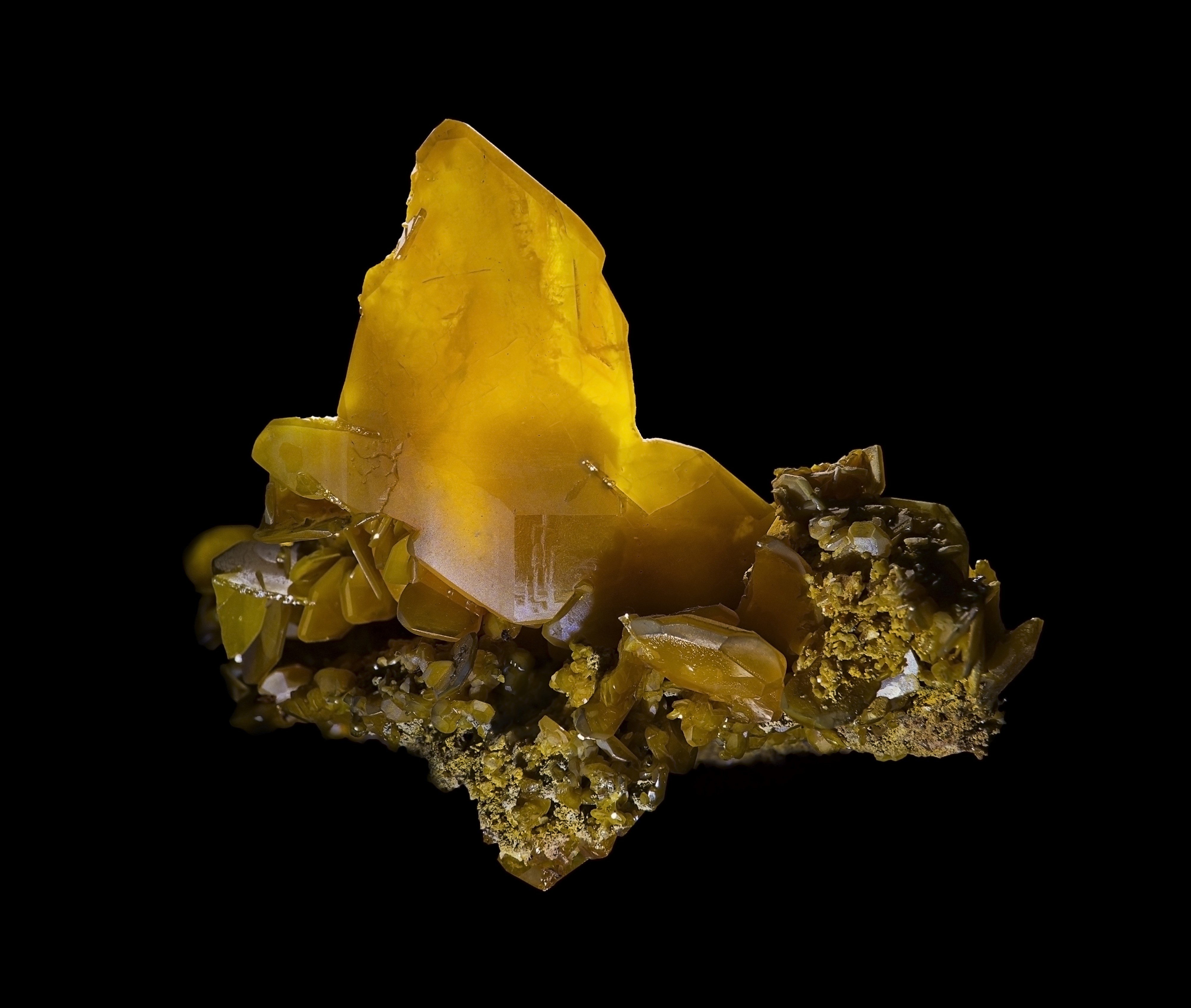 Cristal Wulfenite