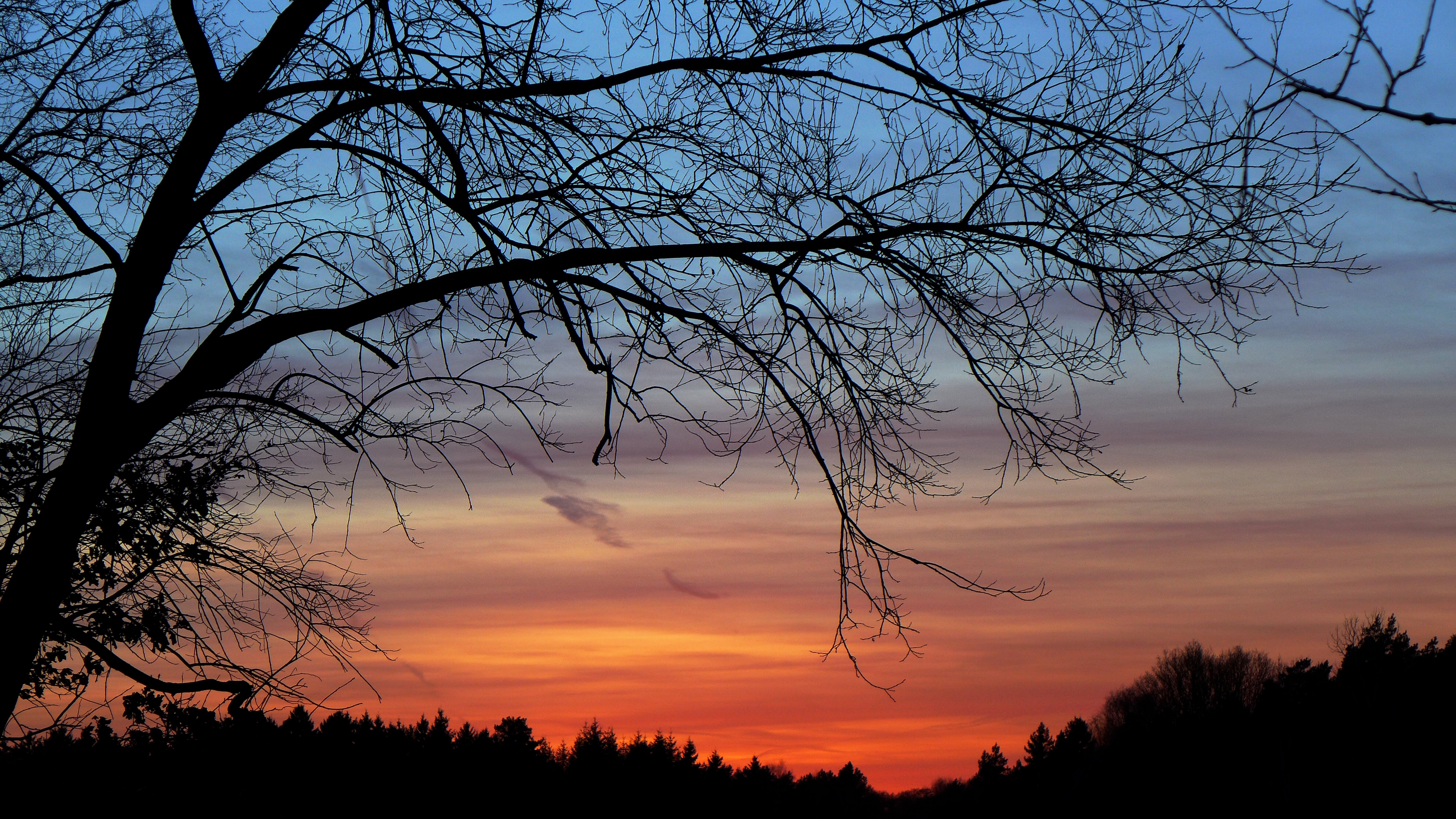 Abendhimmel über Emhof