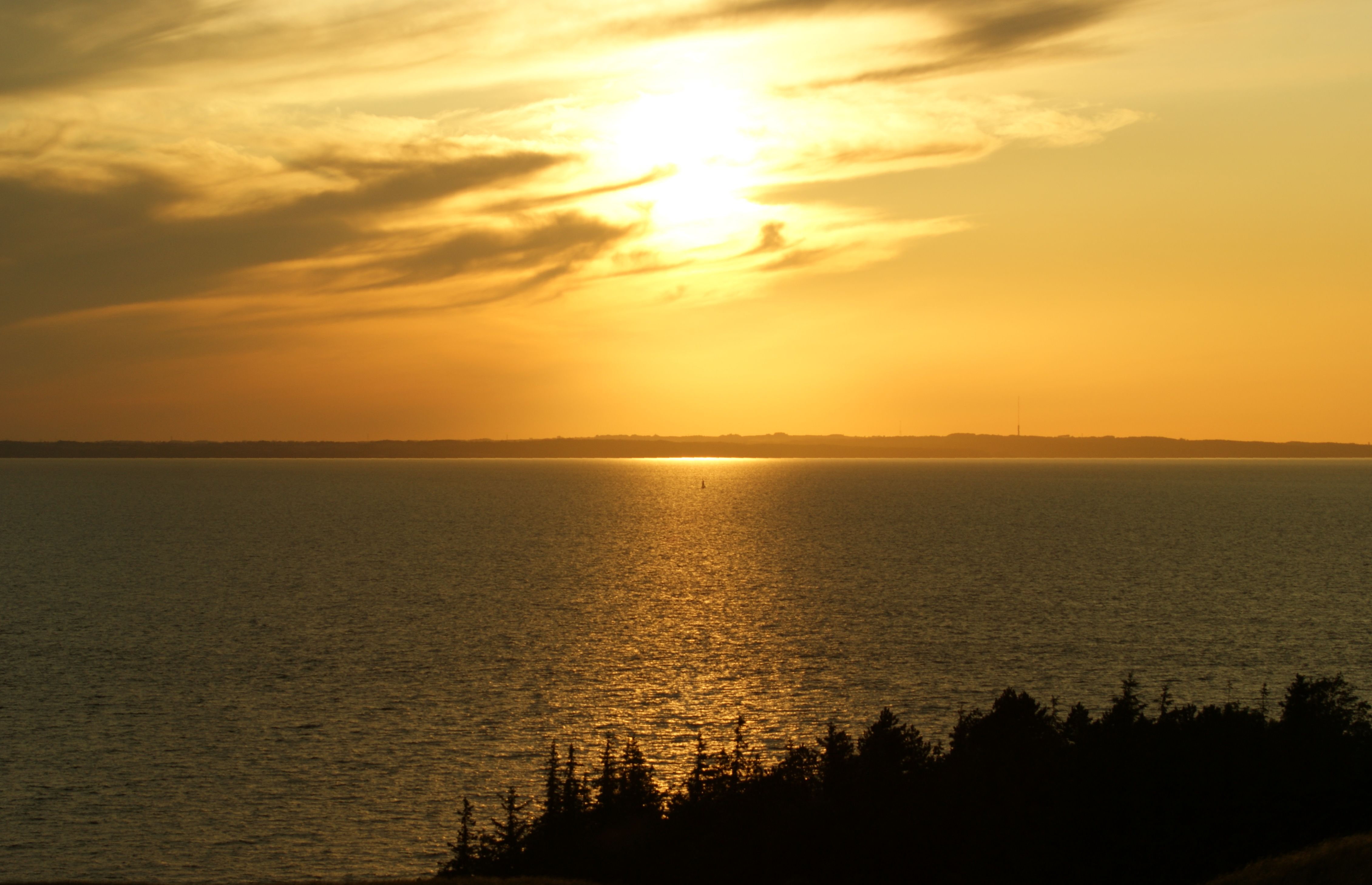 Ballebjerg - solnedgang - panoramio