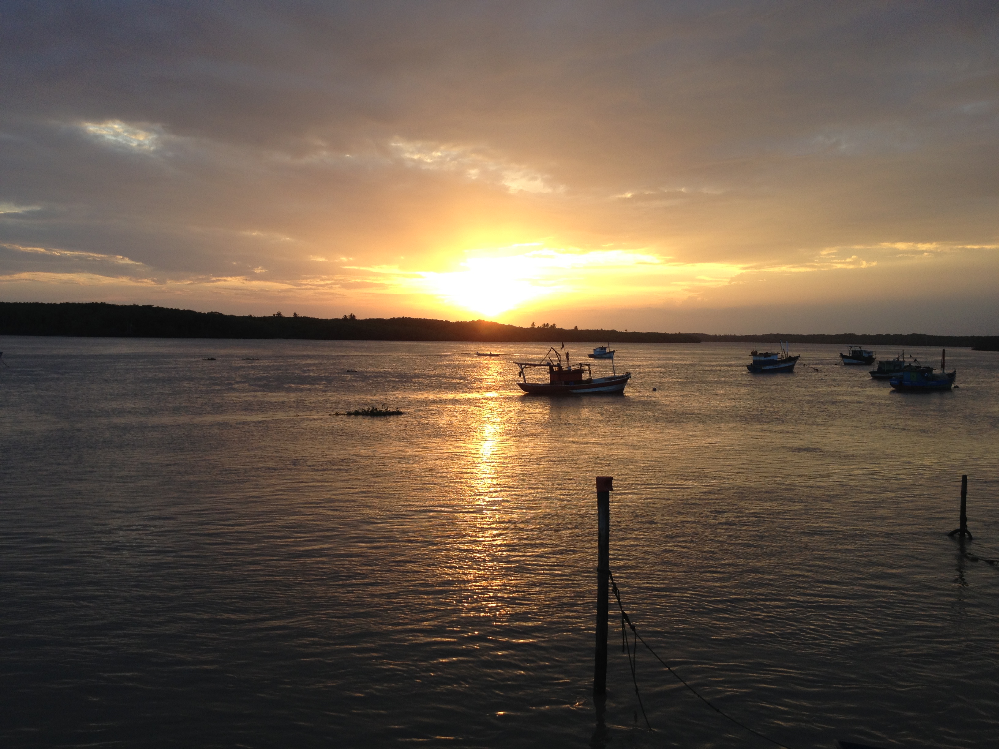 Por do Sol em Conceiçao da Barra