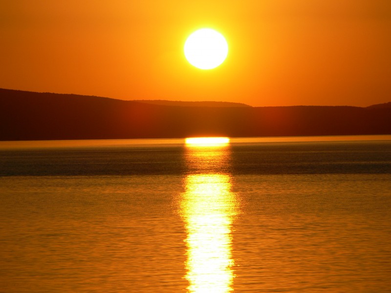 Balatonföldvár, naplemente (2)