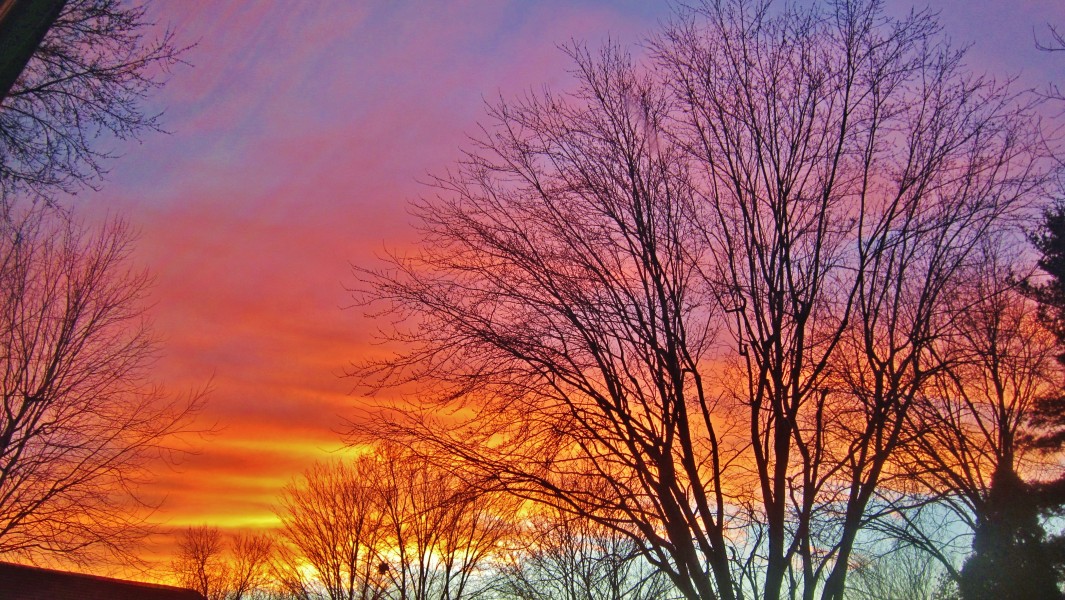 Canadian sunset - Coucher de soleil du début novembre - panoramio