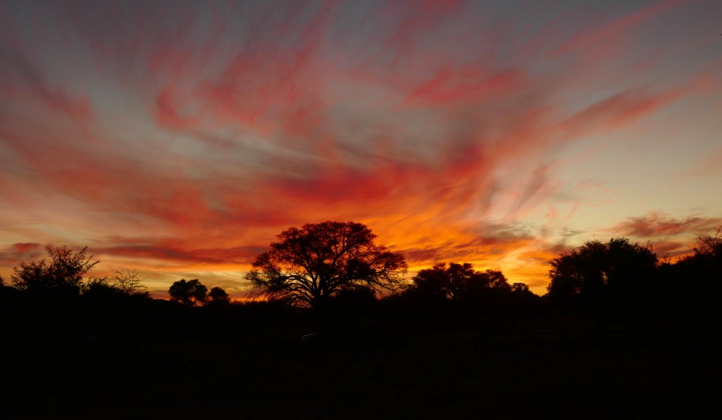 Coucher de soleil à Sesriem Camp (2)