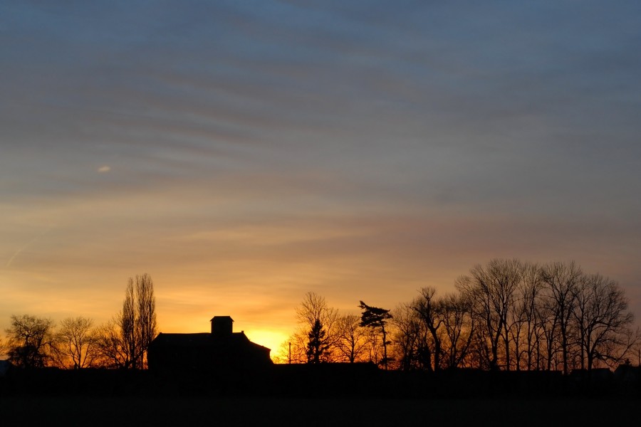 EschmarerMuehle Sonnenuntergang 080126