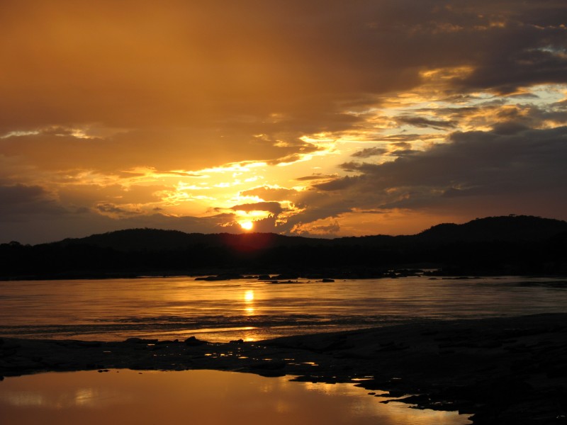 Sonnenuntergang Amazonas