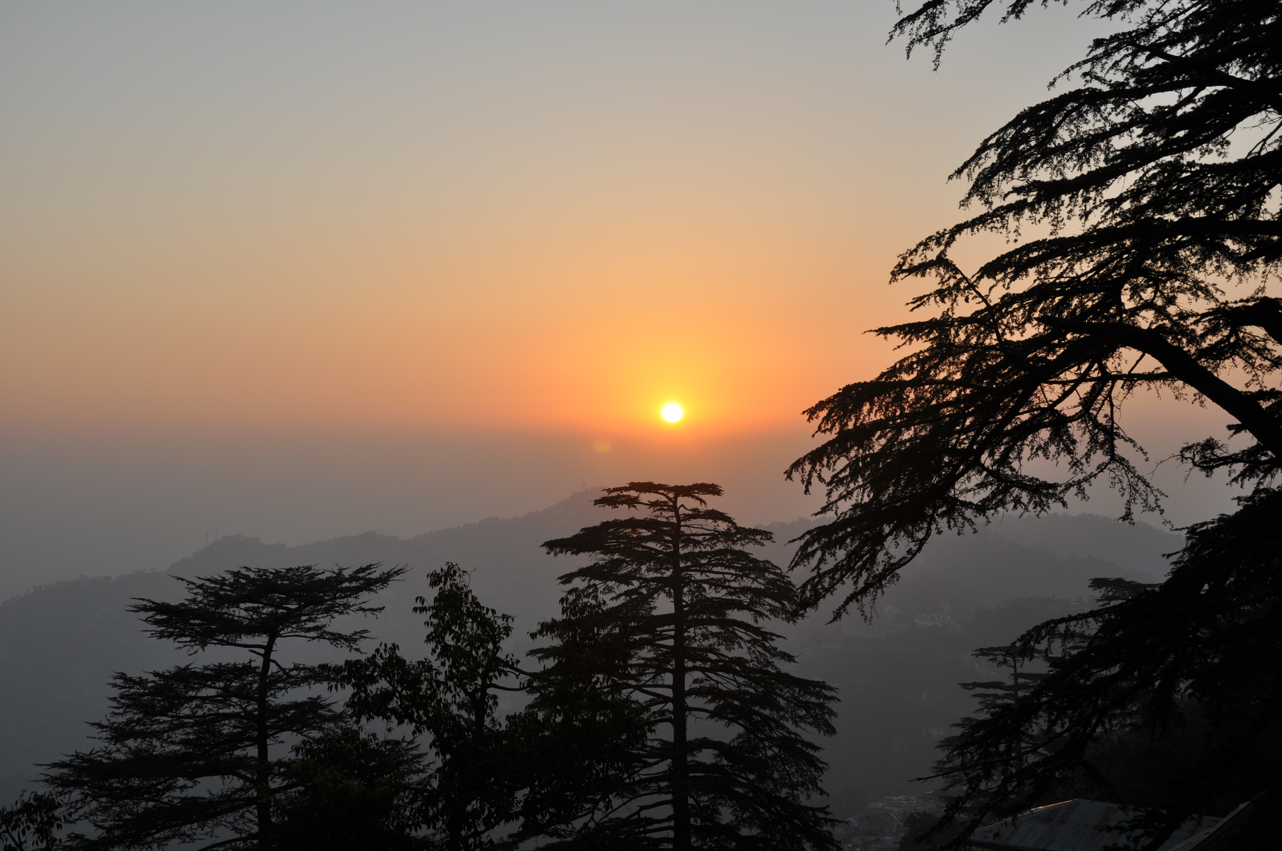 Shimla 2 sunset