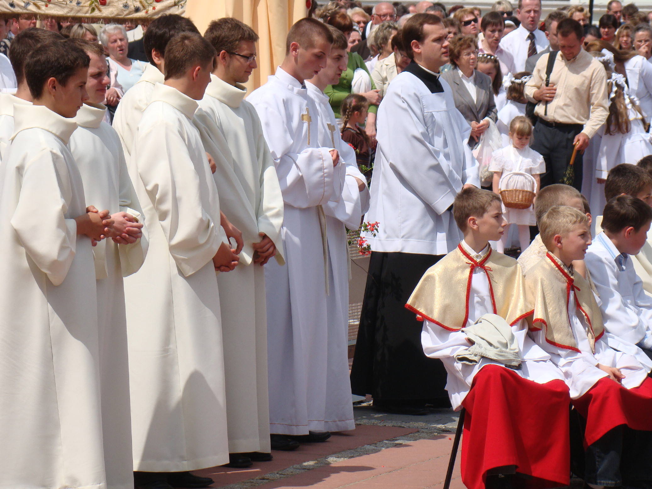 Corpus Christi Mass and Procession in Sanok 2009 4
