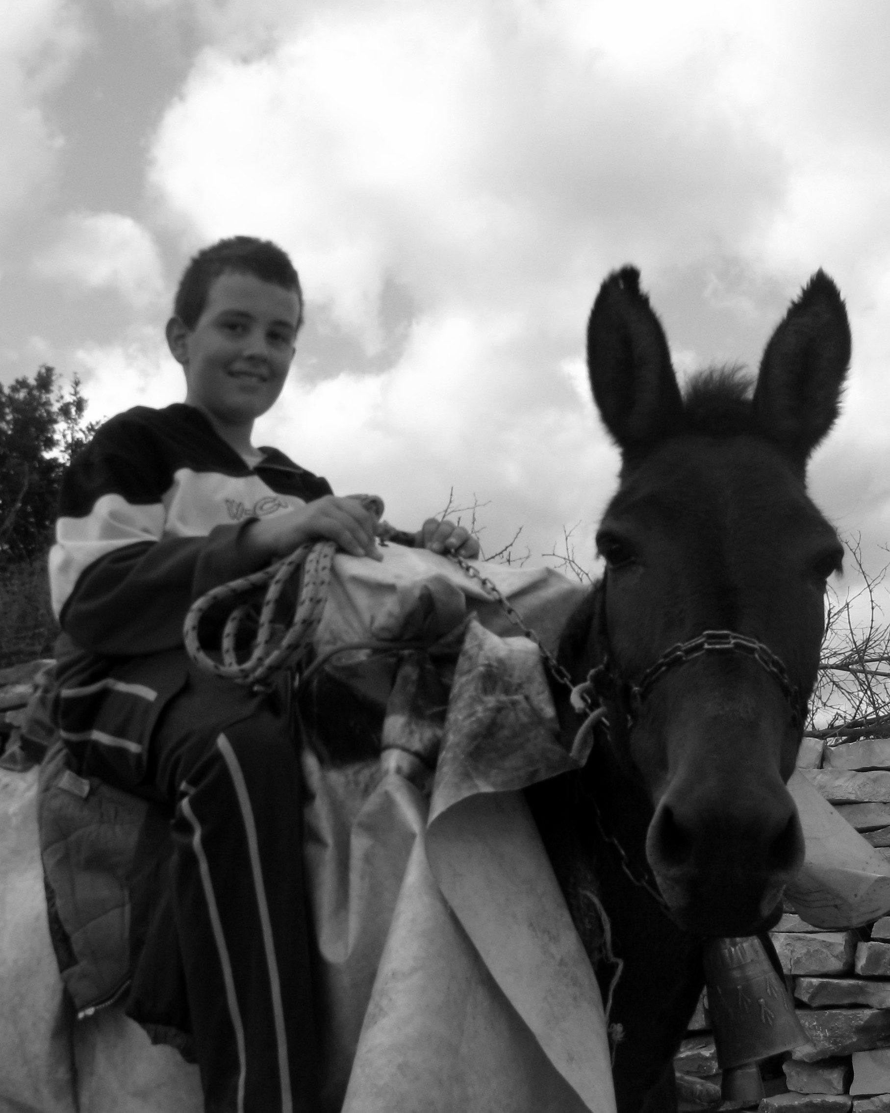 Kid on Horse, near Gjirokastra, Albania
