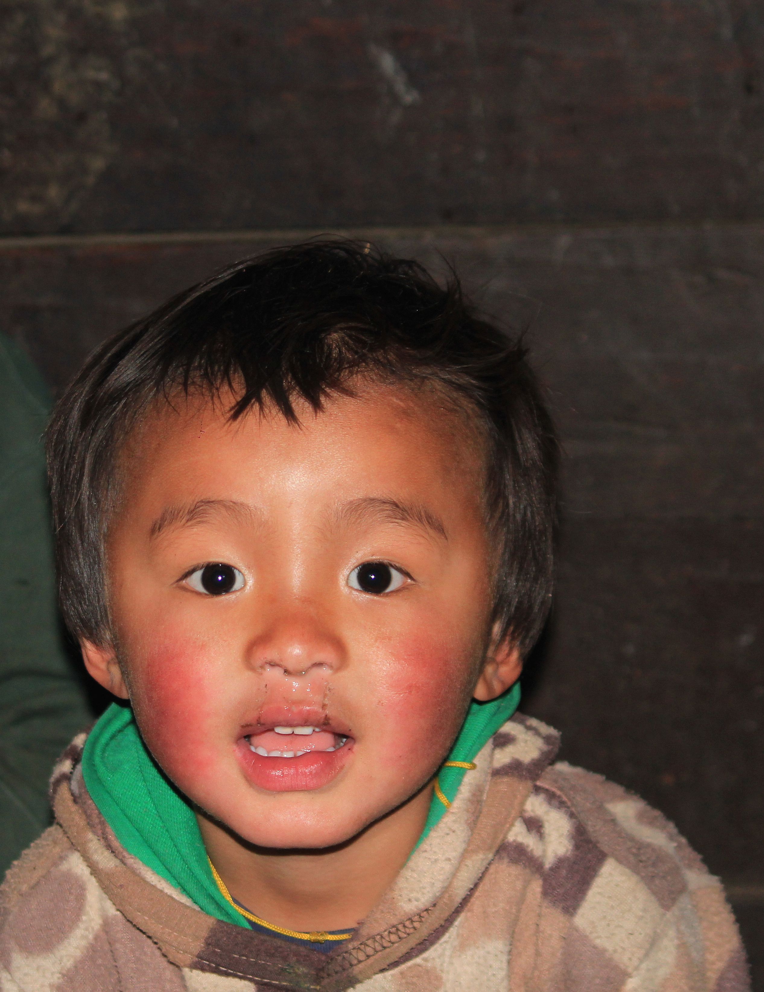 Little boy at Puia,Nepal