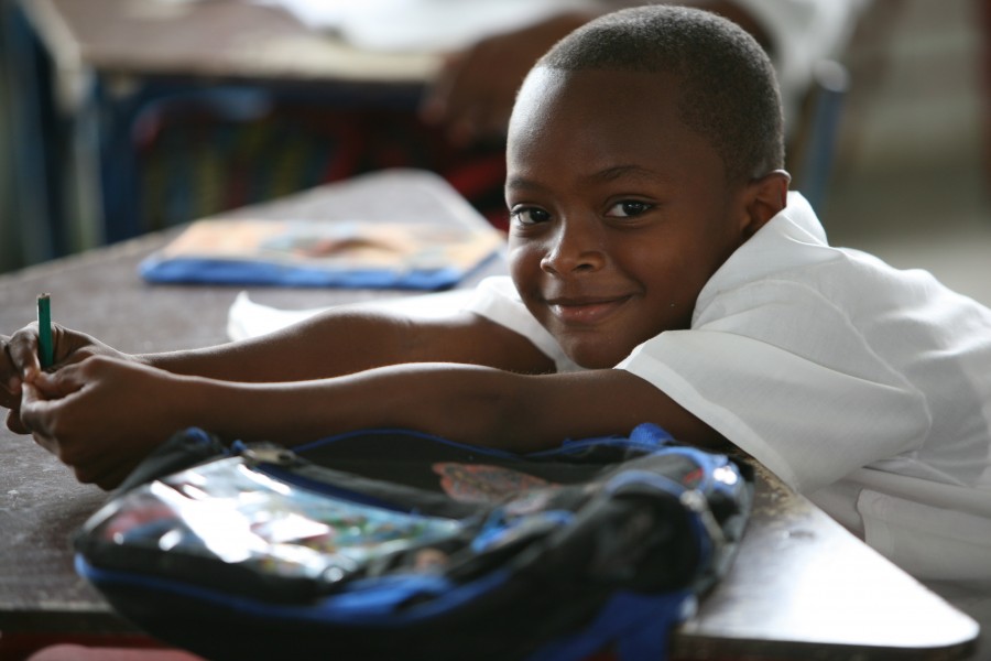 (2011 Education for All Global Monitoring Report) - A schoolboy in Florida (Valle), in Colombia