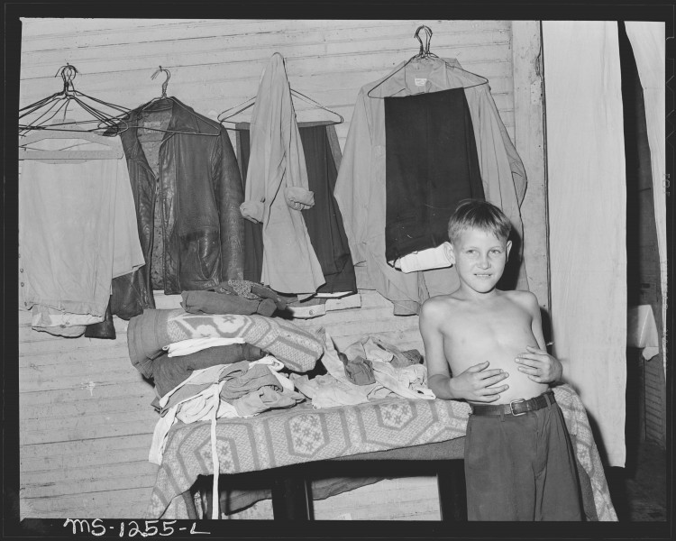 Adopted son of Mrs. Judy Lester, four of whose sons are miners and of whose five daughters married miners. The... - NARA - 540755