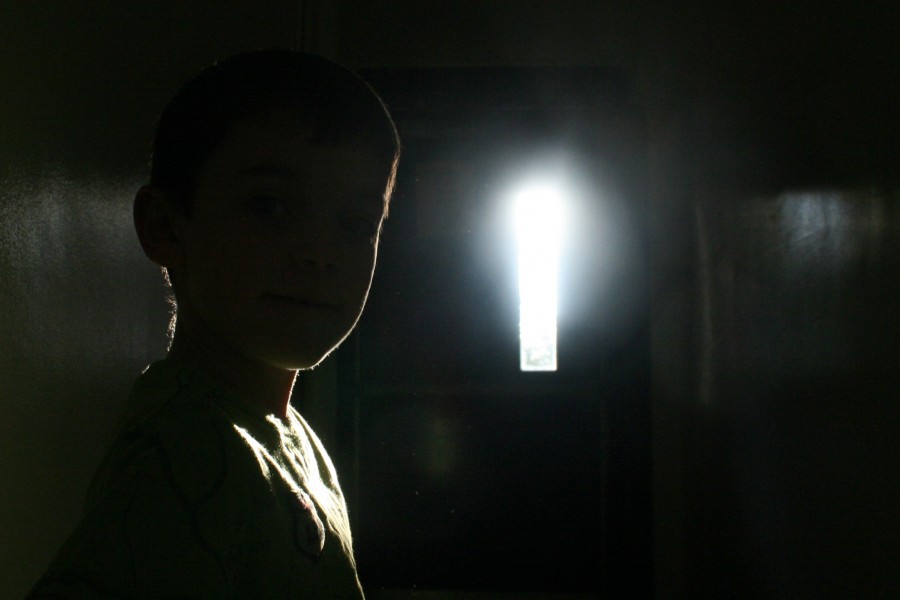 Boy in the dark