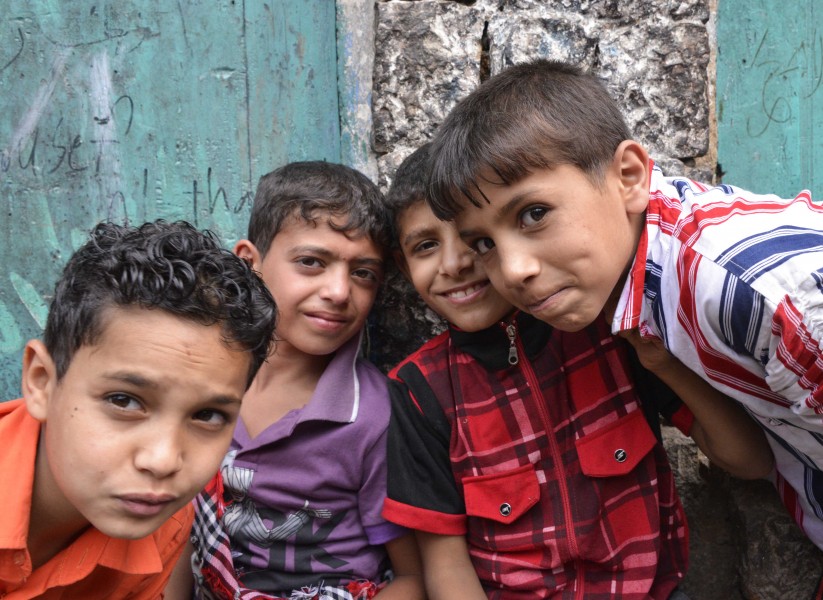 Boys in Ibb, Yemen (13102411943)
