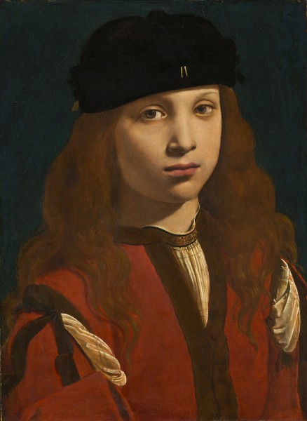 Giovanni Antonio Boltraffio - Ritratto di un giovane (1490s)