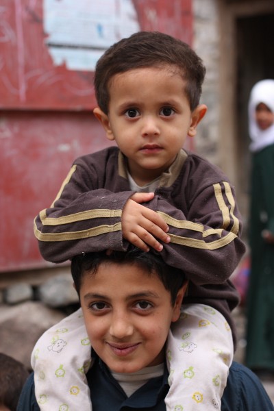 Kids in Jibla - yemen