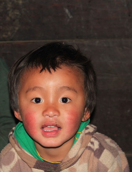 Little boy at Puia,Nepal
