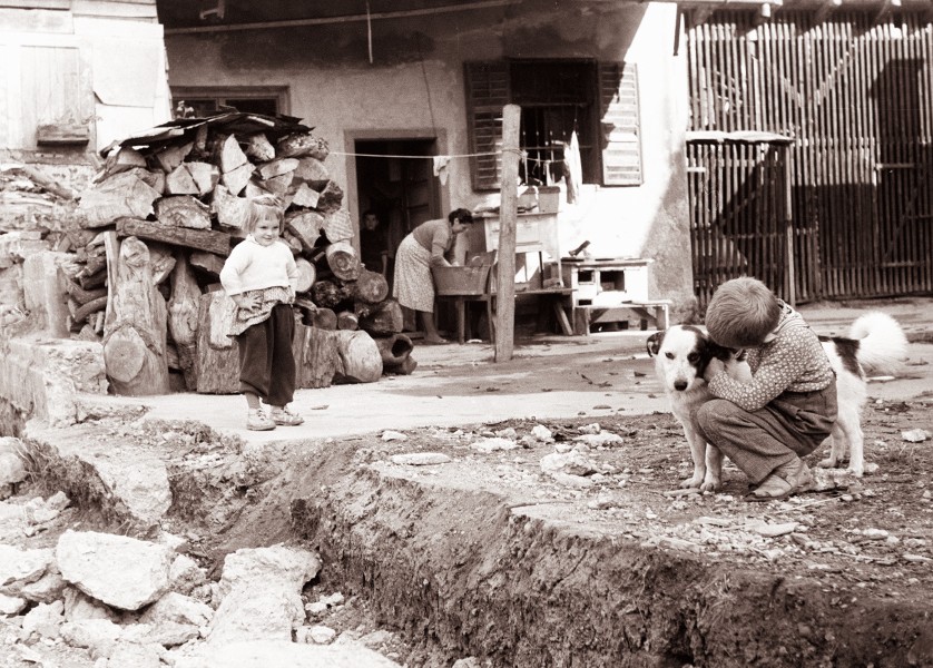 Objekt na Kopitarjevi ulici predviden za rušenje 1961