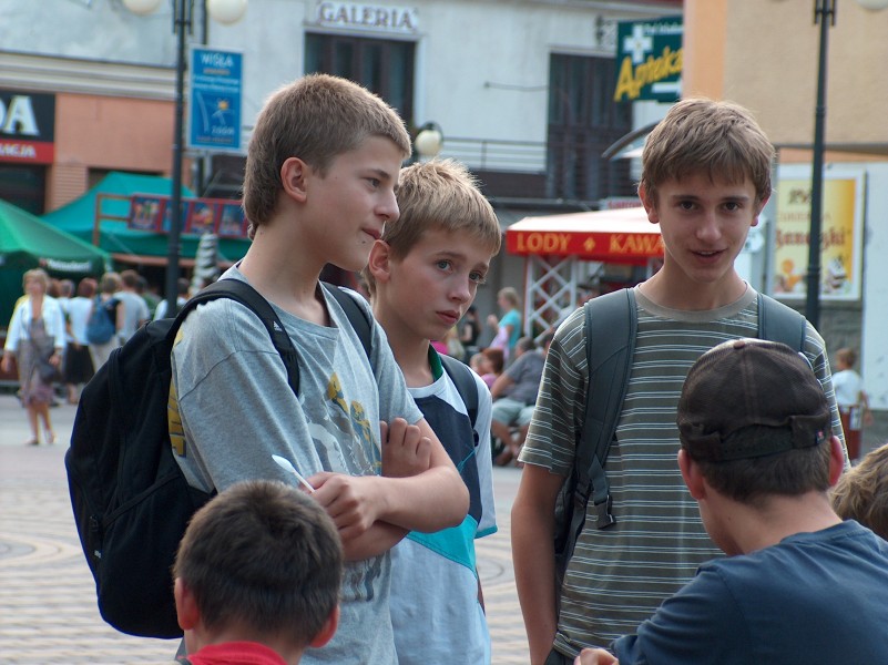 Polish teenagers