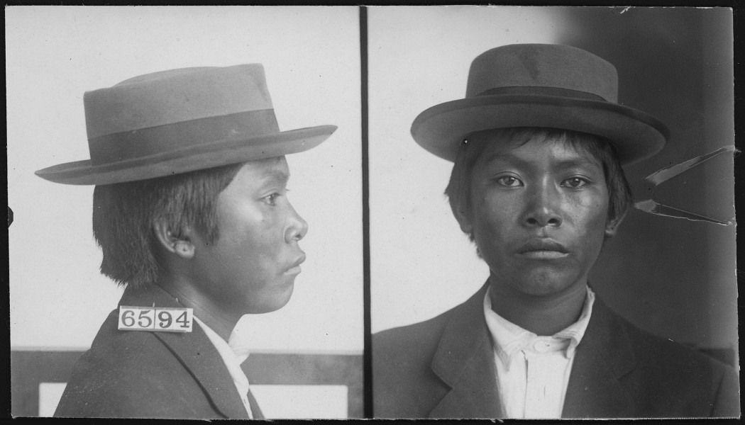 Prisoner at Leavenworth Federal Penitentiary. Dan Tso-Se - NARA - 292116