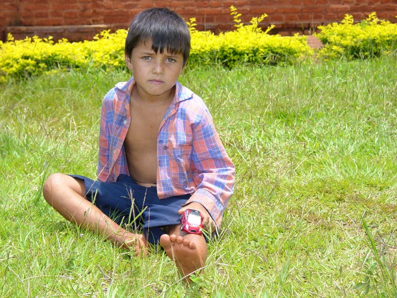 Victor Hugo - Guarani Boy at Jesus Mission - Paraguay