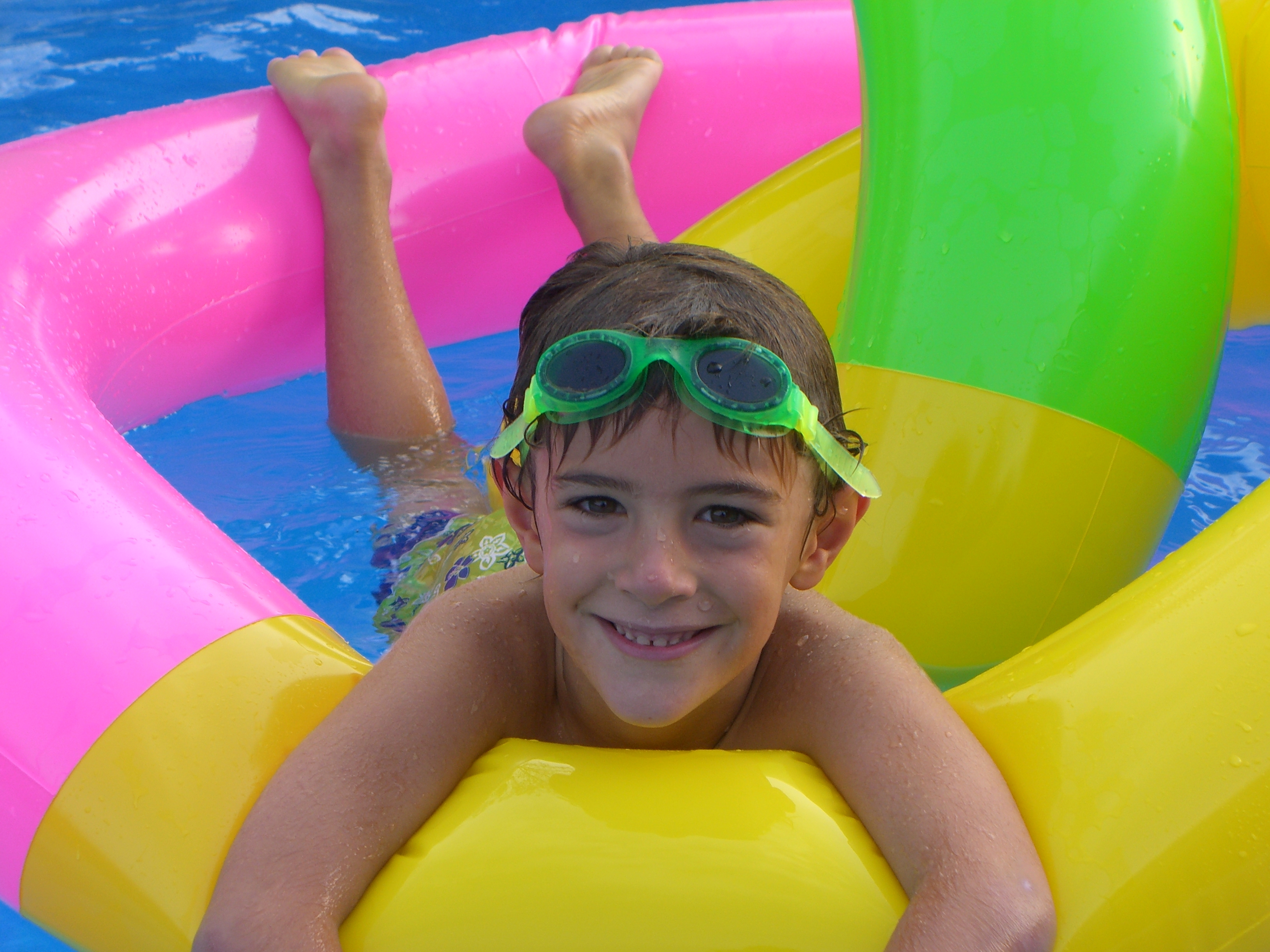 Swimming in color