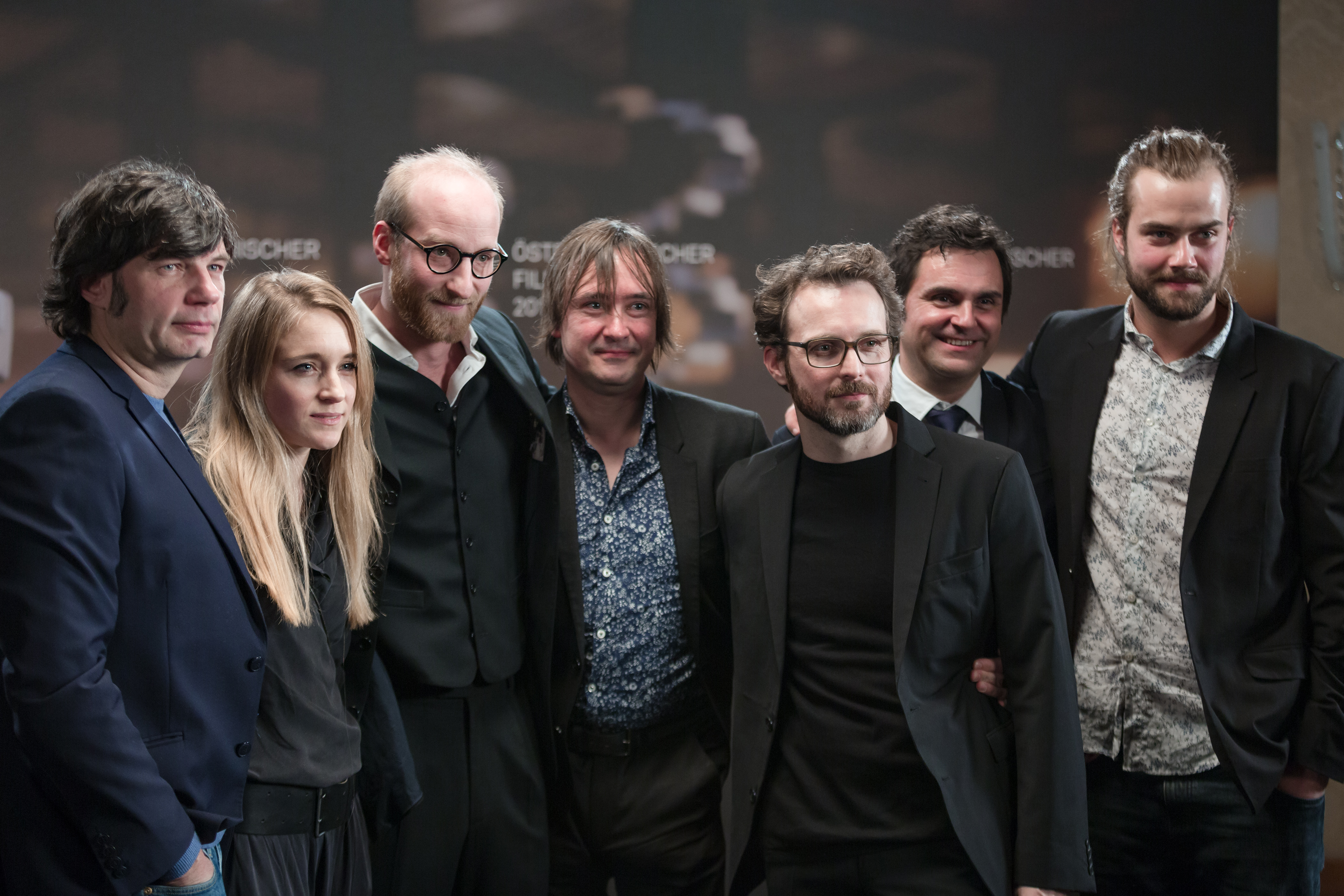 Österreichischer Filmpreis 2017 photo call Kater team 2