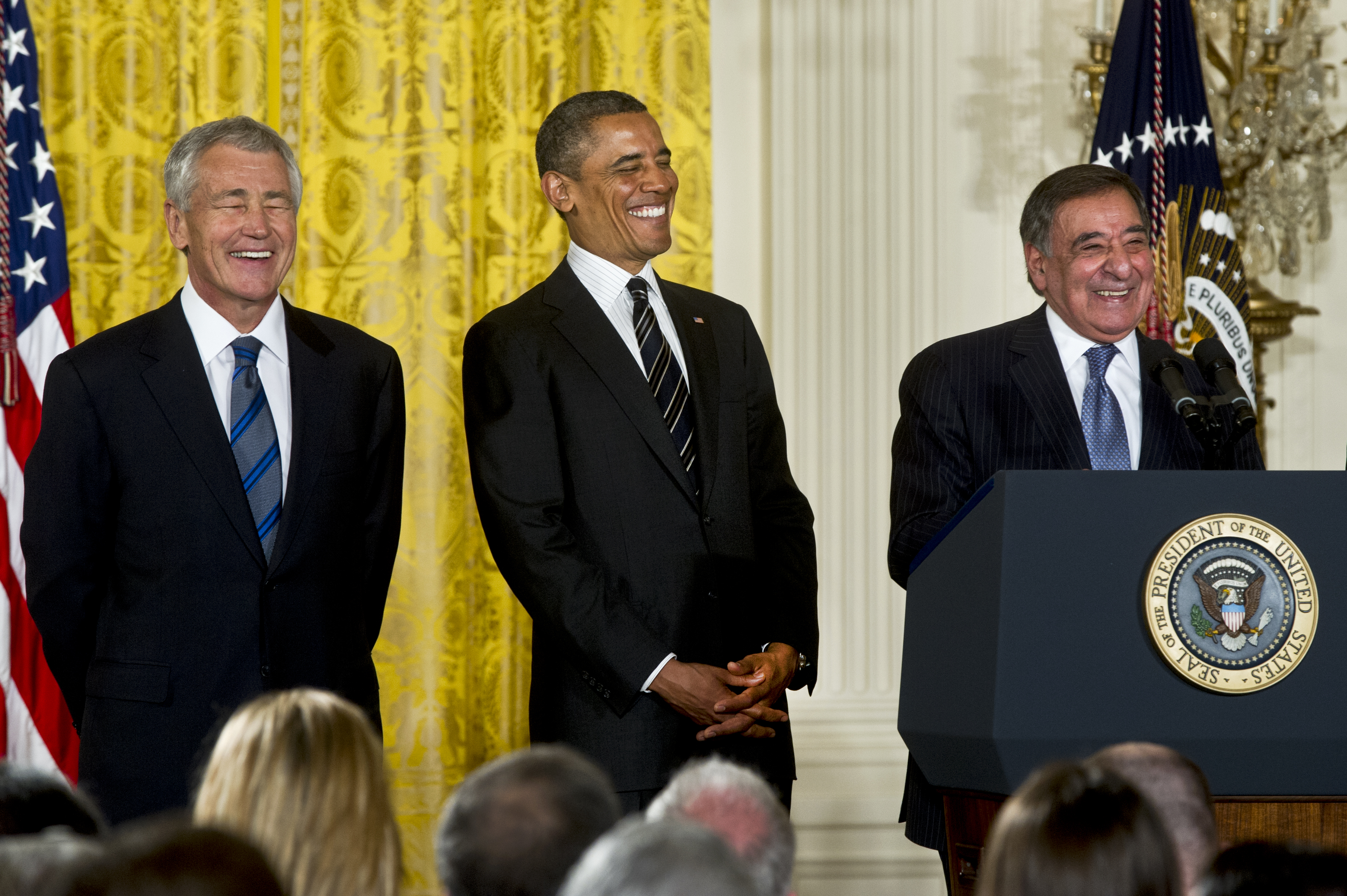 Barack Obama announces new defense secretary Chuck Hagel