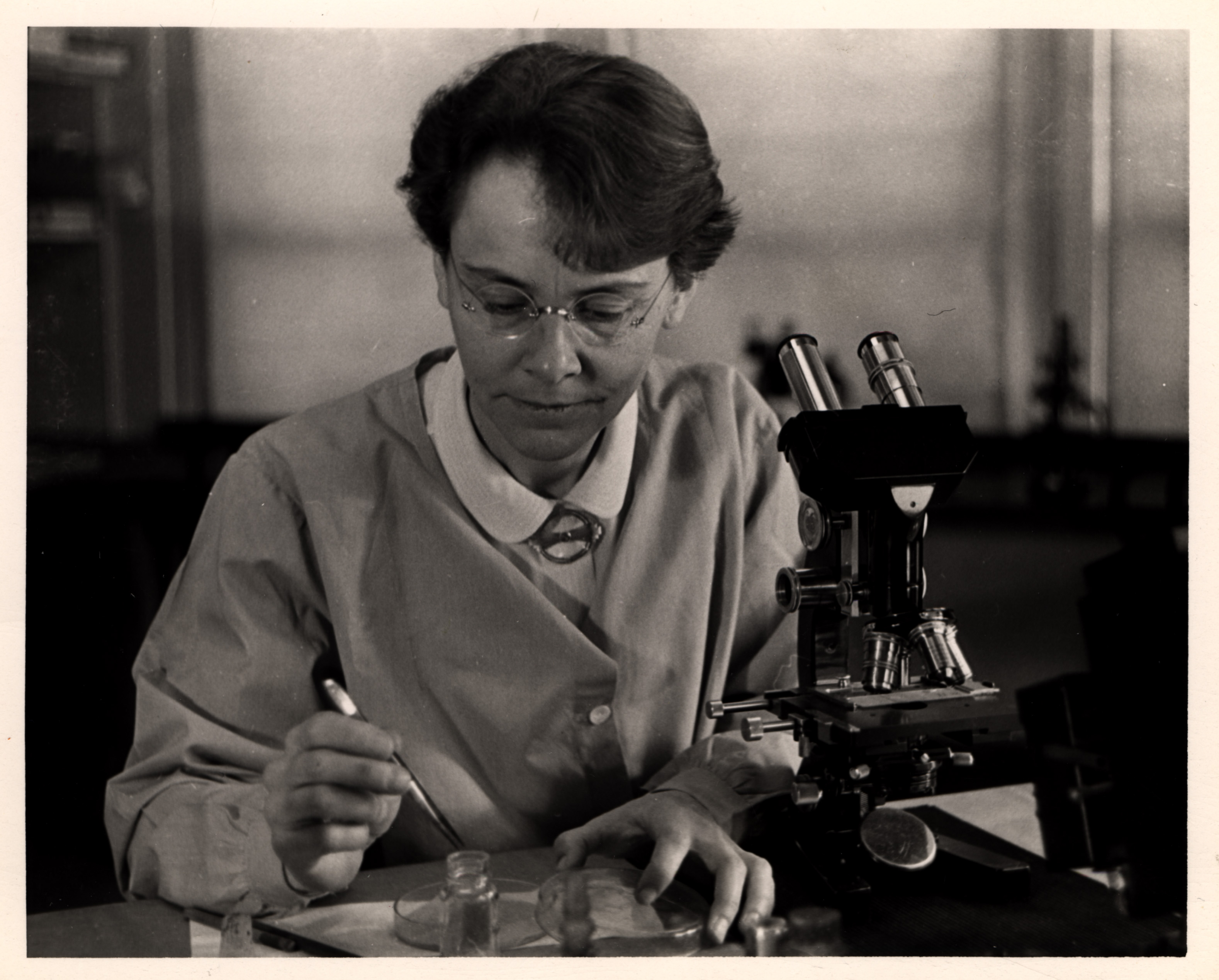 Barbara McClintock at C.S.H. 1947