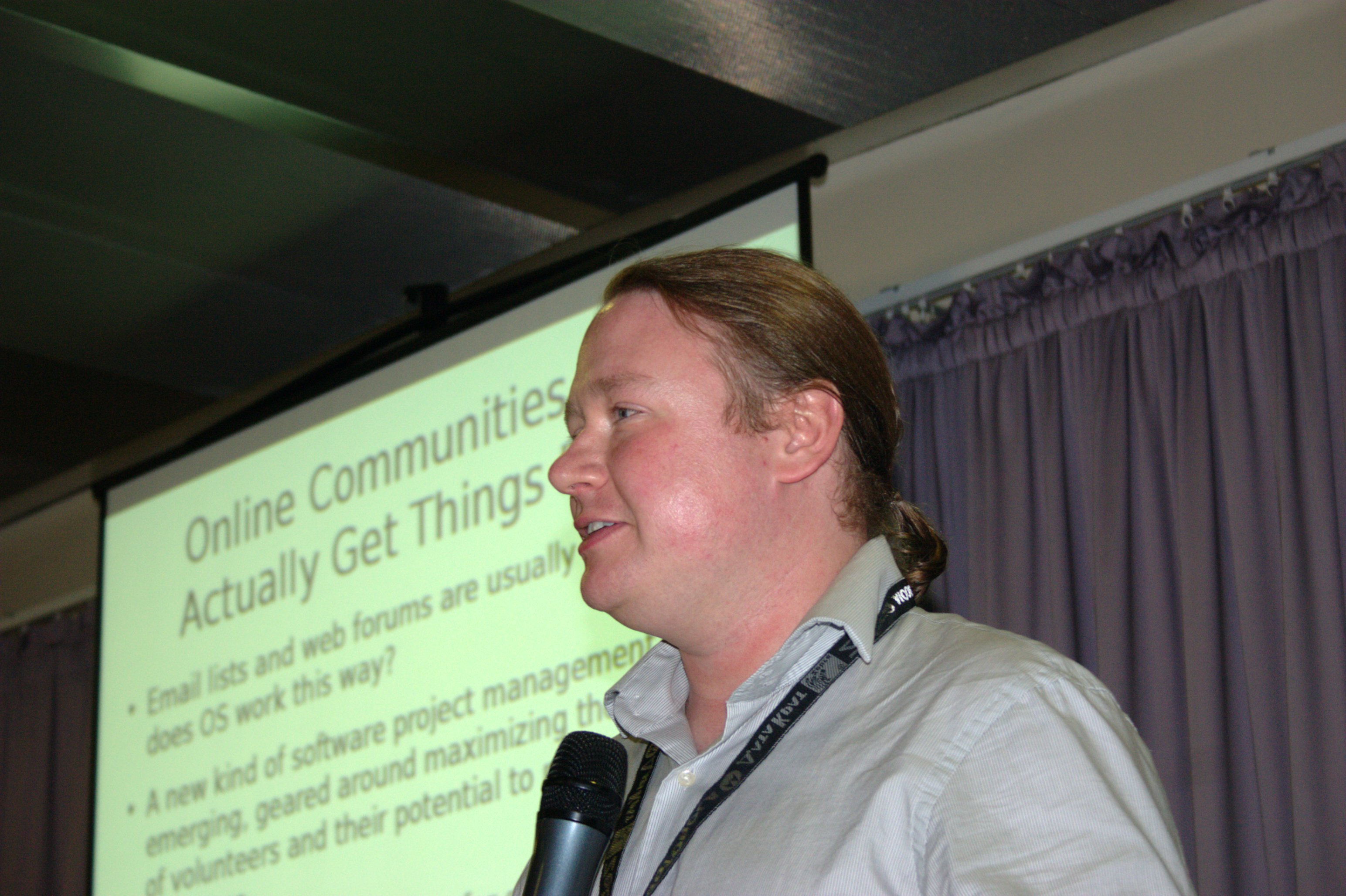 Brian Behlendorf at INTEROP
