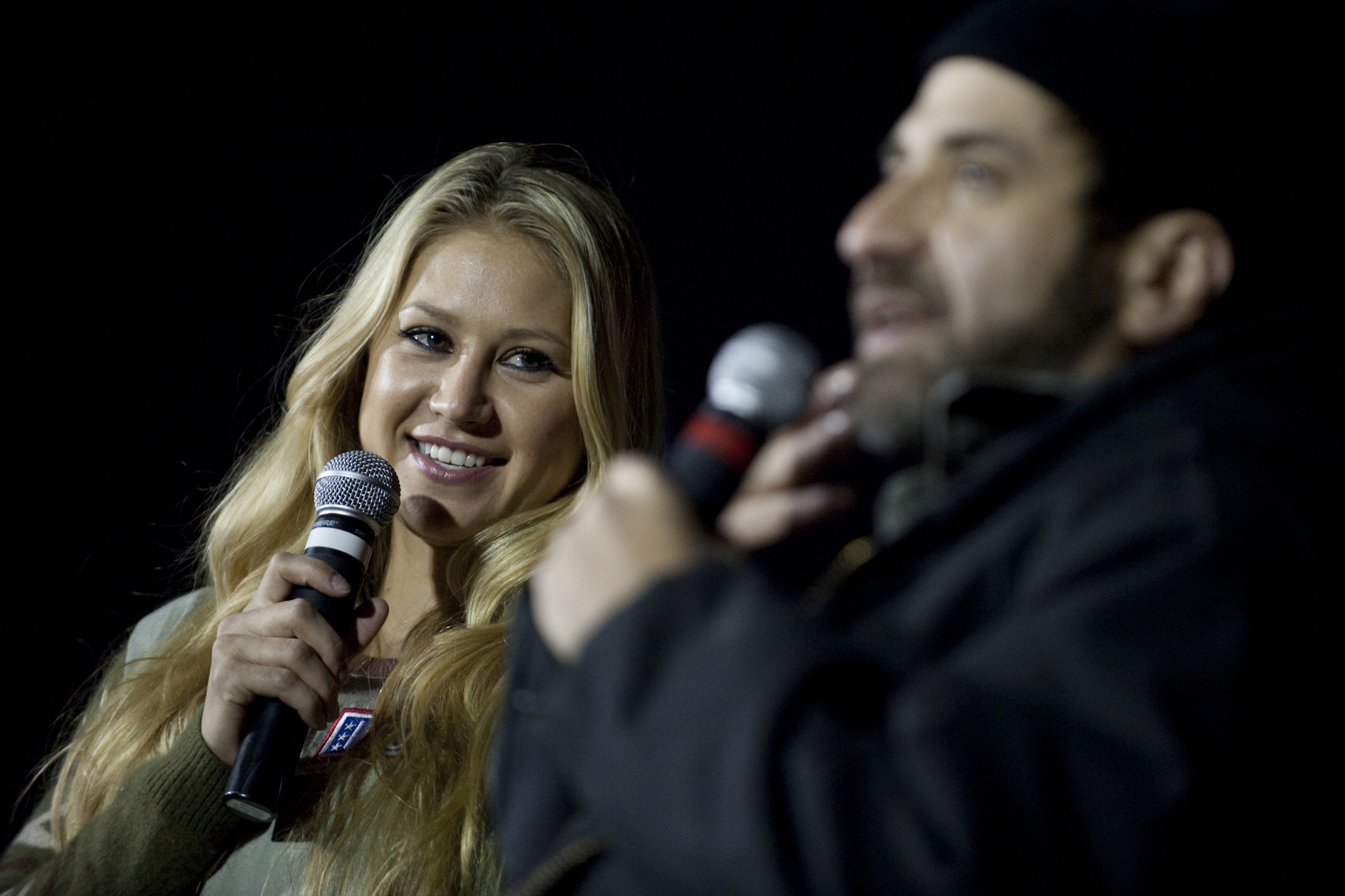 Dave Attell and Anna Kournikova 2009 2